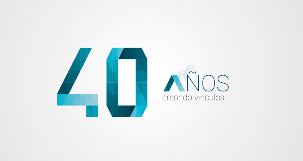 logotipo 40 aniversario IDR restyling