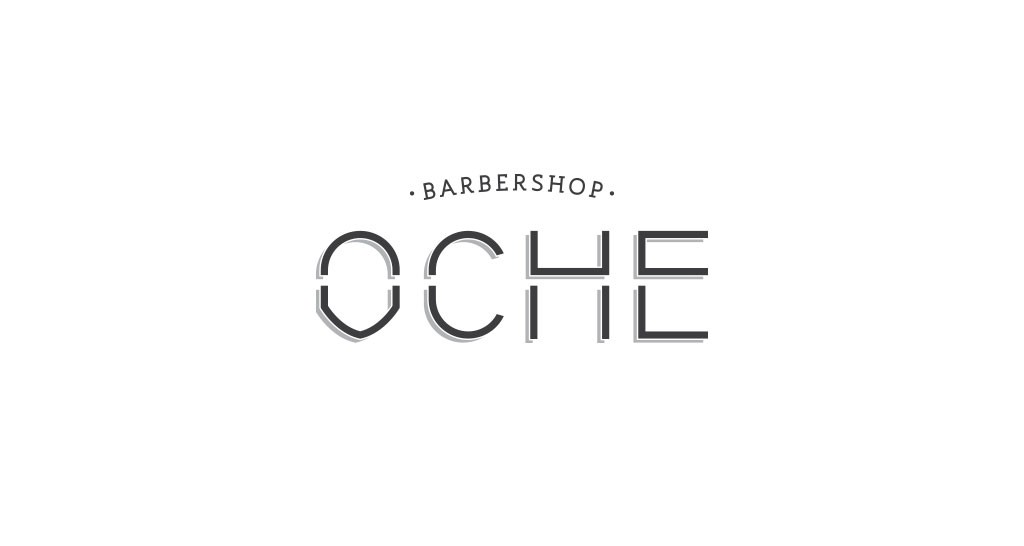 Oche barbershop Identidad